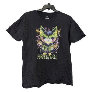 Funko POP Tees Dragonball Z Perfect Cell Graphic Tee Shirt Mens Size XL